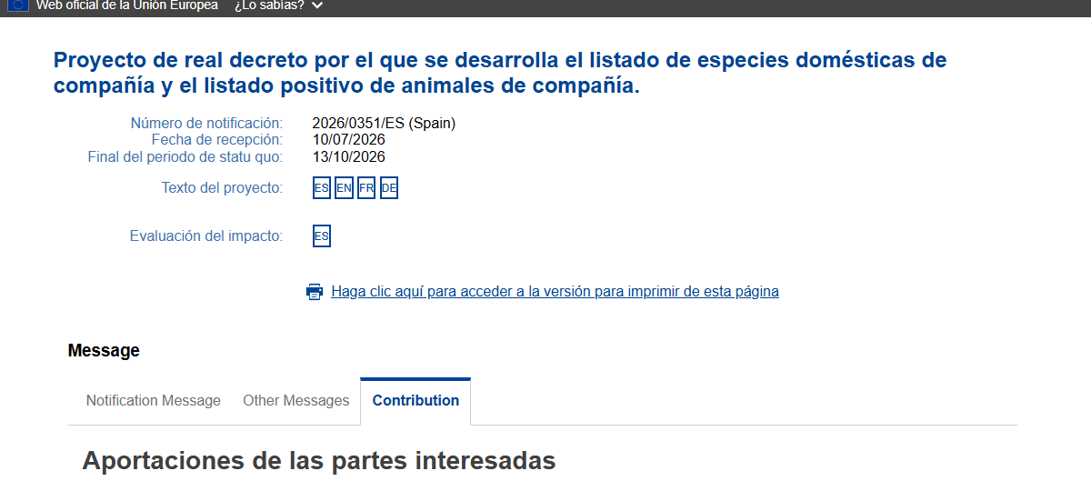 TRIS: cómo alegar en Bruselas contra el Listado Positivo