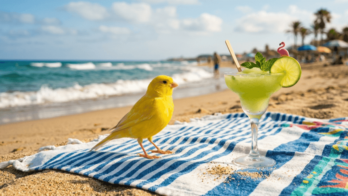 Canarios en vacaciones: cómo dejarlos bien atendidos