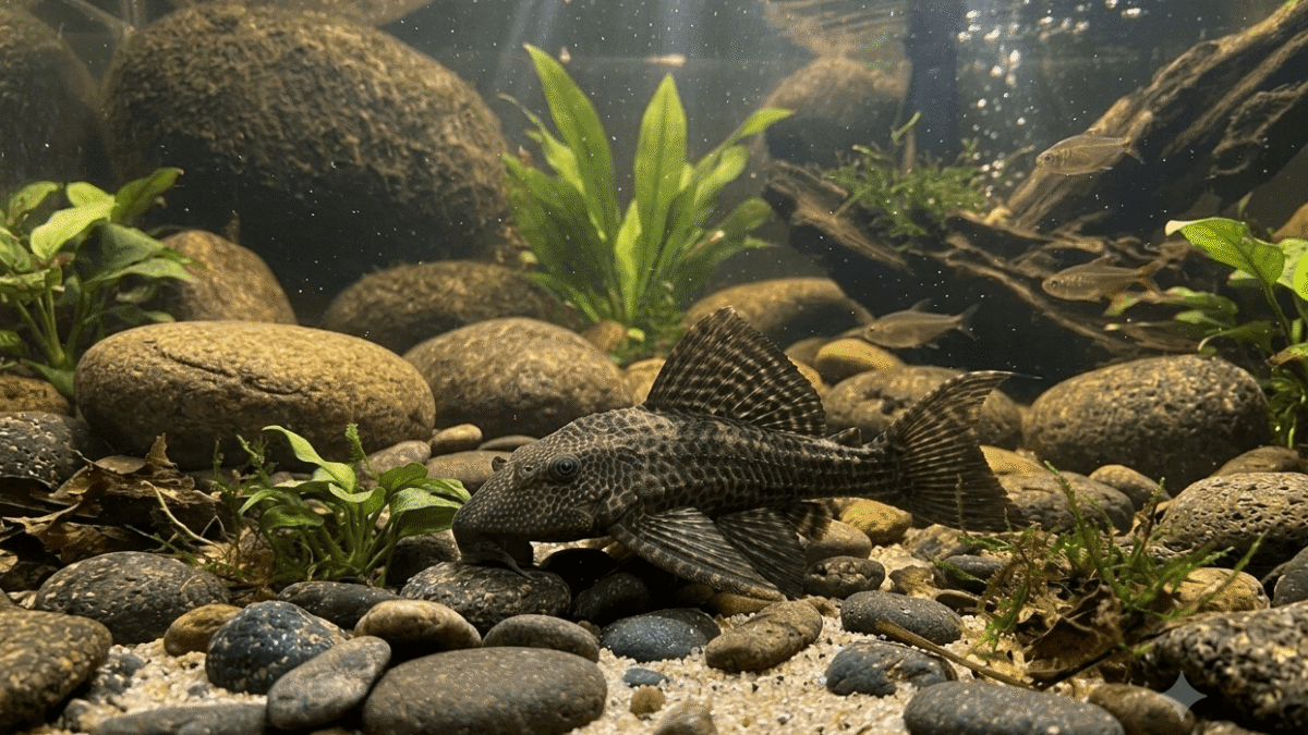 Pseudacanthicus nyktos: el pez de la noche del Xingú