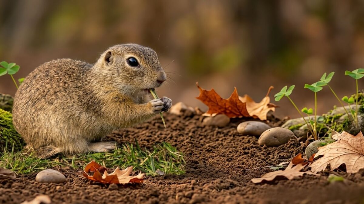 El suslik europeo, la otra especie amenazada de Viena