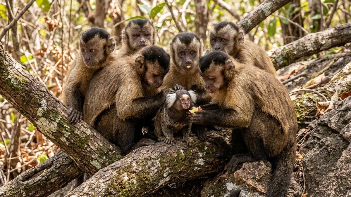Primates con mascotas: el origen evolutivo de la tenencia