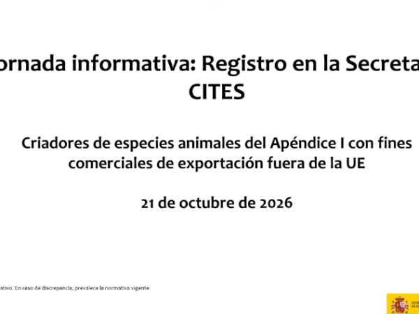 jornada MITECO CITES I exportadores